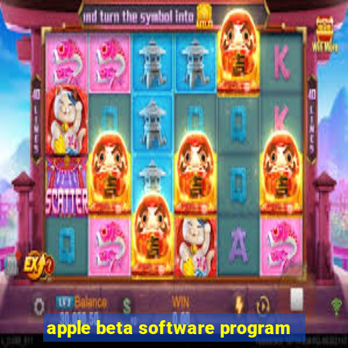 apple beta software program